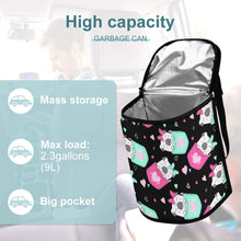 Load image into Gallery viewer, Cutest Pocket Pug Love Multipurpose Car Storage Bag-Car Accessories-Bags, Car Accessories, Pug-ONE SIZE-Black-5