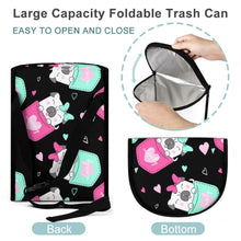 Load image into Gallery viewer, Cutest Pocket Pug Love Multipurpose Car Storage Bag-Car Accessories-Bags, Car Accessories, Pug-ONE SIZE-Black-4