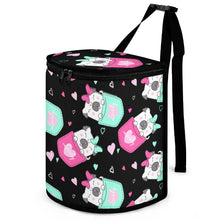 Load image into Gallery viewer, Cutest Pocket Pug Love Multipurpose Car Storage Bag-Car Accessories-Bags, Car Accessories, Pug-ONE SIZE-Black-1