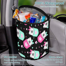 Load image into Gallery viewer, Cutest Pocket Pug Love Multipurpose Car Storage Bag-Car Accessories-Bags, Car Accessories, Pug-ONE SIZE-Black-6
