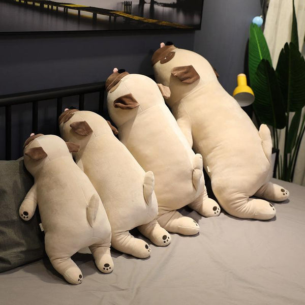 Giant on sale stuffed pug