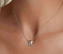 Load image into Gallery viewer, Cutest Pug Love Silver Necklace-6