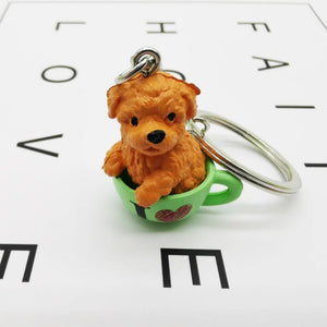 Cutest Resin Figurine Toy Poodle Keychain-Accessories-Accessories, Dogs, Doodle, Goldendoodle, Keychain, Labradoodle, Toy Poodle-16