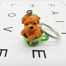 Load image into Gallery viewer, Cutest Resin Figurine Toy Poodle Keychain-Accessories-Accessories, Dogs, Doodle, Goldendoodle, Keychain, Labradoodle, Toy Poodle-Toy Poodle-1