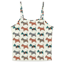 Load image into Gallery viewer, Cutest Schnauzer Love Women's Cami and Shorts Pajama Set-Apparel-Apparel,Dog Mom Gifts,Pajamas,Schnauzer-Ivory Cream-XS-9