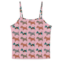 Load image into Gallery viewer, Cutest Schnauzer Love Women's Cami and Shorts Pajama Set-Apparel-Apparel,Dog Mom Gifts,Pajamas,Schnauzer-Light Pink-XS-13