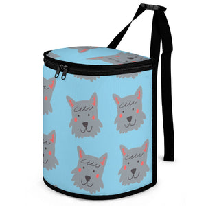 Cutest Scottie Dog Love Multipurpose Car Storage Bag - 4 Colors-Car Accessories-Bags, Car Accessories, Scottish Terrier-ONE SIZE-SkyBlue-14