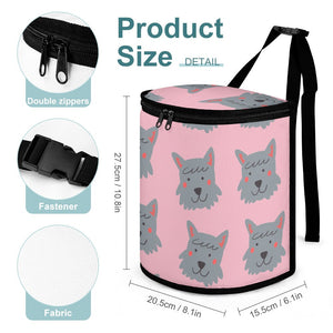 Cutest Scottie Dog Love Multipurpose Car Storage Bag - 4 Colors-Car Accessories-Bags, Car Accessories, Scottish Terrier-7