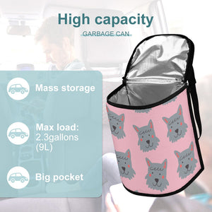 Cutest Scottie Dog Love Multipurpose Car Storage Bag - 4 Colors-Car Accessories-Bags, Car Accessories, Scottish Terrier-8