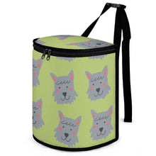 Load image into Gallery viewer, Cutest Scottie Dog Love Multipurpose Car Storage Bag - 4 Colors-Car Accessories-Bags, Car Accessories, Scottish Terrier-ONE SIZE-DarkKhaki-9