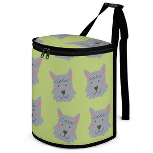 Cutest Scottie Dog Love Multipurpose Car Storage Bag - 4 Colors-Car Accessories-Bags, Car Accessories, Scottish Terrier-ONE SIZE-DarkKhaki-9