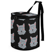 Load image into Gallery viewer, Cutest Scottie Dog Love Multipurpose Car Storage Bag - 4 Colors-Car Accessories-Bags, Car Accessories, Scottish Terrier-ONE SIZE-Black-1