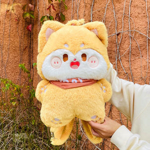 Cutest Shiba Inu Love Plush Backpack for Kids-Accessories-Accessories, Bags, Shiba Inu-2-38cm-14