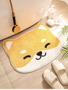 Cutest Shiba Inu Non Slip Bathroom Mat-Home Decor-Bathroom Decor, Dogs, Home Decor, Rugs, Shiba Inu-10