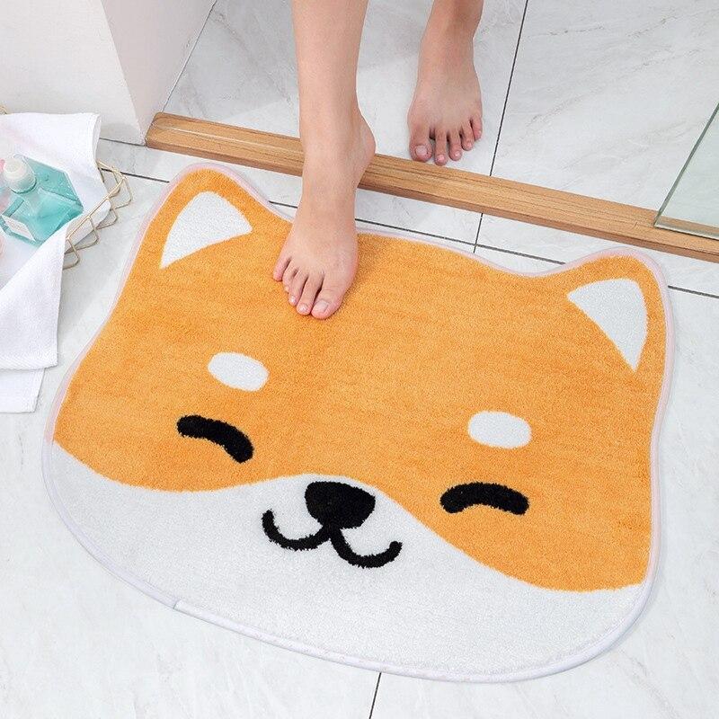 Cutest Shiba Inu Non Slip Bathroom Rug