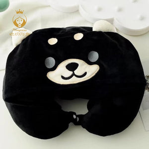 Cutest Shiba Inu Travel Pillow and Plush Hoodie-Accessories-Accessories, Blanket Hoodie, Blankets, Dogs, Shiba Inu, Travel Pillow-10