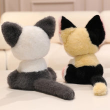 Load image into Gallery viewer, Cutest Sitting Black and White Cat Plush Toy Teddy Bears-5