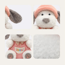 Load image into Gallery viewer, Cutest Sitting Black and White Springer Spaniel Stuffed Animal Plush Toy-4