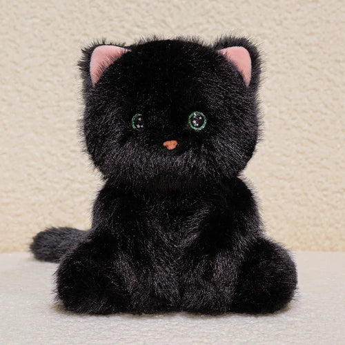 Cutest Sitting Black Cat Teddy Bear Plush Toy-Cats-Cats,Stuffed Animal-1