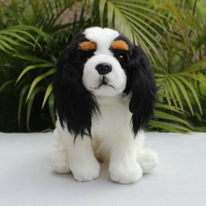 Cutest Sitting Cavalier King Charles Spaniel Stuffed Animal Plush Toy-Stuffed Animals-Cavalier King Charles Spaniel, Home Decor, Stuffed Animal-1