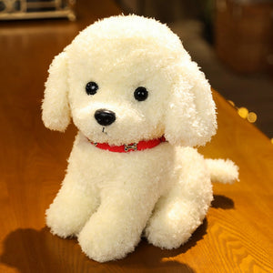 Cutest Sitting Doodle Stuffed Animal - Perfect Gift for Goldendoodle Lovers-Soft Toy-Dogs, Doodle, Goldendoodle, Home Decor, Labradoodle, Stuffed Animal, Toy Poodle-White-Small-4