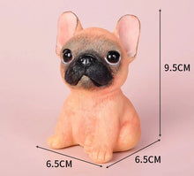 Load image into Gallery viewer, Cutest Sitting French Bulldogs Resin Statue Figurines-Fawn-