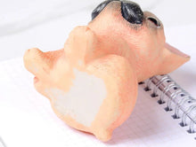 Load image into Gallery viewer, Cutest Sitting French Bulldogs Resin Statue Figurines-Pied Black White-