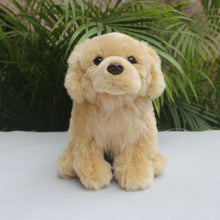 Load image into Gallery viewer, Cutest Sitting Golden Retriever Love Stuffed Animal Plush Toy-Stuffed Animals-Golden Retriever, Home Decor, Stuffed Animal-10