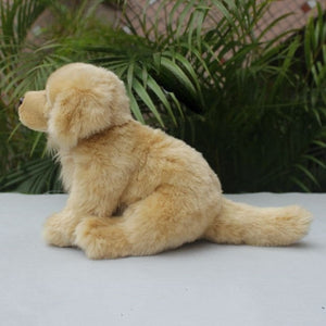 Cutest Sitting Golden Retriever Love Stuffed Animal Plush Toy-Stuffed Animals-Golden Retriever, Home Decor, Stuffed Animal-4