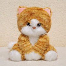 Load image into Gallery viewer, Cutest Sitting Striped Orange Tabby Cat Teddy Bear Plush Toy-Chinchilla cat-24cm-1