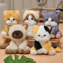 Load image into Gallery viewer, Cutest Sitting White Cat Teddy Bear Plush Toy-2