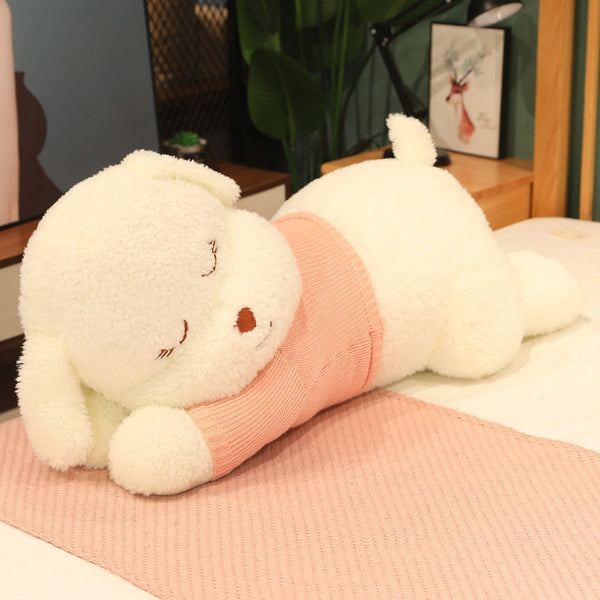 Sleeping Doodle Stuffed Animals and Huggable Plush Toy Pillows (Medium