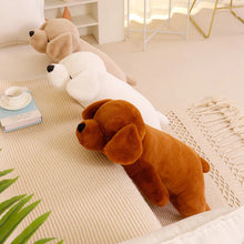 Load image into Gallery viewer, Cutest Sleeping Labrador Stuffed Plush Pillows - Medium to Giant Size-Stuffed Animals-Chocolate Labrador, Home Decor, Labrador, Pillows, Stuffed Animal-7