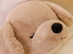 Cutest Sleeping Labrador Stuffed Plush Pillows - Medium to Giant Size-Stuffed Animals-Chocolate Labrador, Home Decor, Labrador, Pillows, Stuffed Animal-9