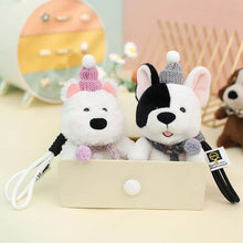 Load image into Gallery viewer, Cutest Small Plush Toy Pied Frenchie Lucky Bag Charm-Accessories,Dog Mom Gifts,French Bulldog,Stuffed Animal-3