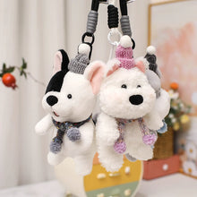 Load image into Gallery viewer, Cutest Small Plush Toy Pied Frenchie Lucky Bag Charm-Accessories,Dog Mom Gifts,French Bulldog,Stuffed Animal-4