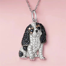 Load image into Gallery viewer, Cutest Sparkling Cavalier King Charles Spaniel Mom Pendant Necklace-Dog Themed Jewellery-Accessories,Cavalier King Charles Spaniel,Dog Mom Gifts,Jewellery-4
