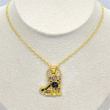 Load image into Gallery viewer, Cutest Sparkling German Shepherd Mom Pendant Necklace-Dog Themed Jewellery-Accessories,Dog Mom Gifts,German Shepherd,Jewellery,Necklace-7