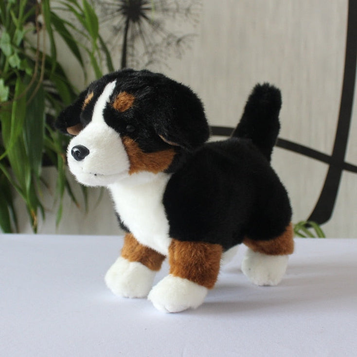 Cutest Standing Bernese Mountain Dog Stuffed Animal Plush Toy-Stuffed Animals-Bernese Mountain Dog, Home Decor, Stuffed Animal-6