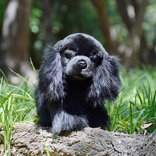 Black cocker clearance spaniel plush