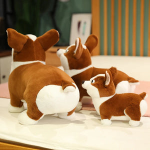 Cutest Standing Corgi Stuffed Animal Plush Toys-Stuffed Animals-Corgi, Stuffed Animal-14