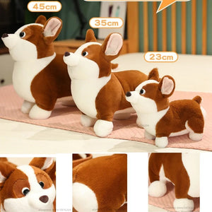 Cutest Standing Corgi Stuffed Animal Plush Toys-Stuffed Animals-Corgi, Stuffed Animal-9