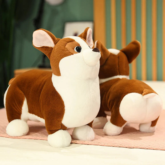 Cutest Standing Corgi Stuffed Animal Plush Toys-Stuffed Animals-Corgi, Stuffed Animal-1
