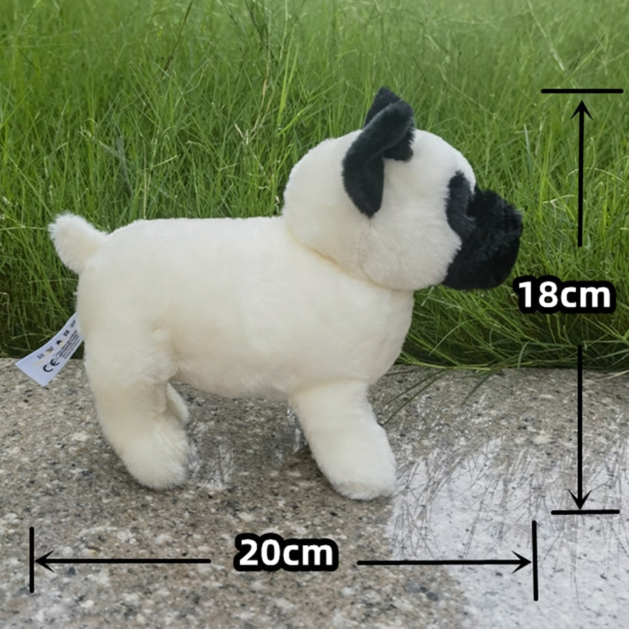 Cutest Standing Pug Love Stuffed Animal Plush Toy-Stuffed Animals-Home Decor, Pug, Stuffed Animal-2