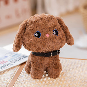 Cutest Starry Eyed Chocolate Labrador Stuffed Animal Plush-Stuffed Animals-Chocolate Labrador, Home Decor, Labrador, Stuffed Animal-3