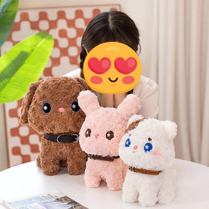 Cutest Starry Eyed Doodle Stuffed Animal Plush Toy (Small and Medium Size)-Stuffed Animals-Doodle, Home Decor, Stuffed Animal-5