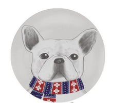 Load image into Gallery viewer, Cutest Winter Scarf French Bulldog Floor RugHome Decor