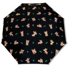Load image into Gallery viewer, Cutest Yorkie Love Black Umbrella-Daily Accessories-1