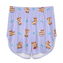 Load image into Gallery viewer, Cutest Yorkie Love Black Women's Cami and Shorts Pajama Set-20