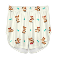 Load image into Gallery viewer, Cutest Yorkie Love Black Women's Cami and Shorts Pajama Set-8